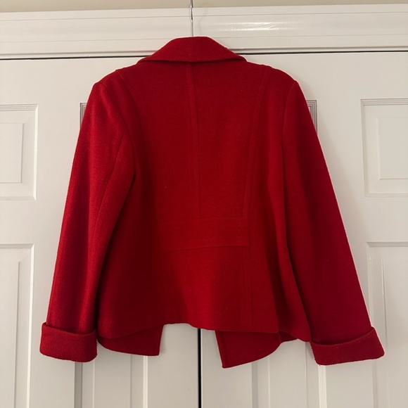 Talbots Red Coat - Picture 4 of 5